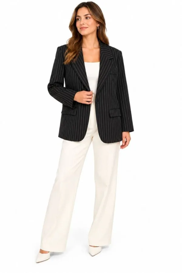 Bayan İç Astarlı Blazer Ceket