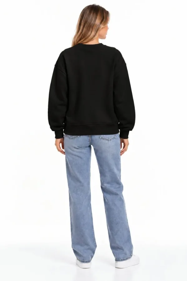 Bayan Uzun Kollu Labubu Desenli Sweatshirt