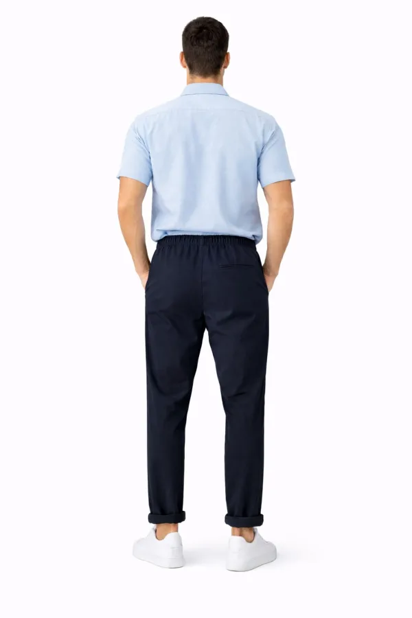Yandan Cepli İp Detaylı Erkek Jogger Pantolon