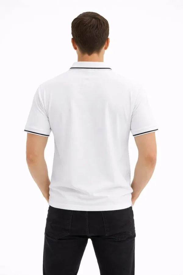 Polo Yaka Penye Erkek Tişört