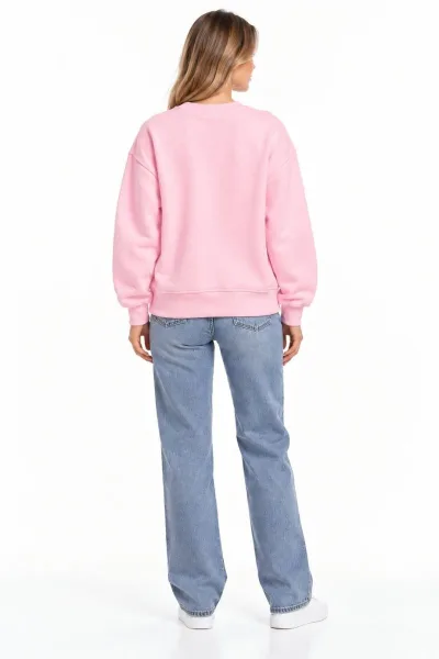 Bayan Uzun Kollu Labubu Desenli Sweatshirt