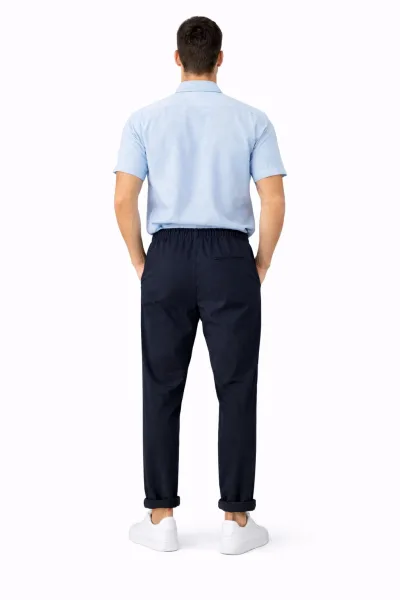 Yandan Cepli İp Detaylı Erkek Jogger Pantolon