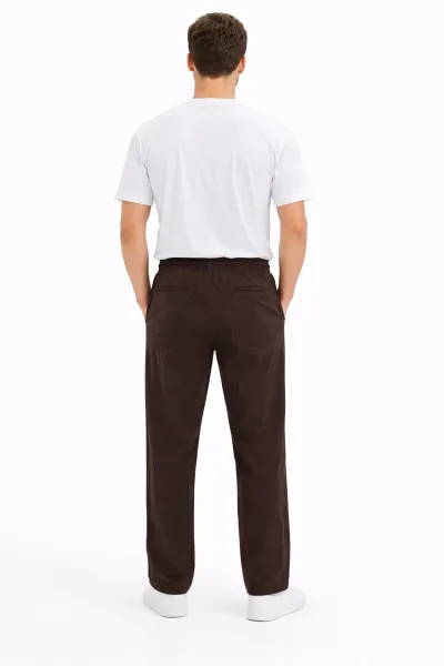 Yandan Cepli İp Detaylı Erkek Jogger Pantolon