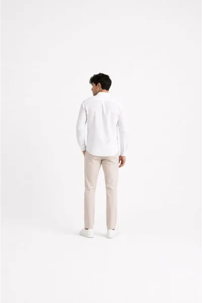 Erkek Gömlek Yazlık Slim Fit % 100 Pamuk