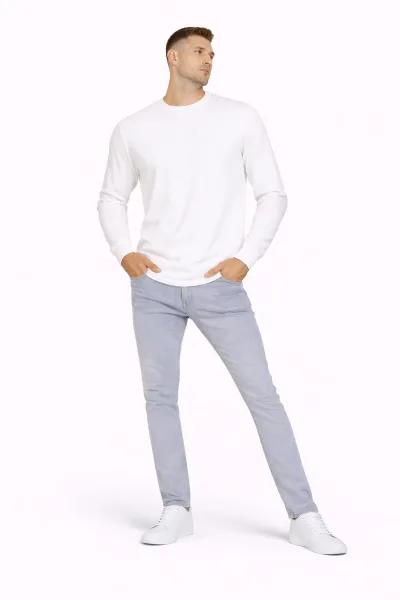 Erkek Bisiklet Yaka Sweatshirt